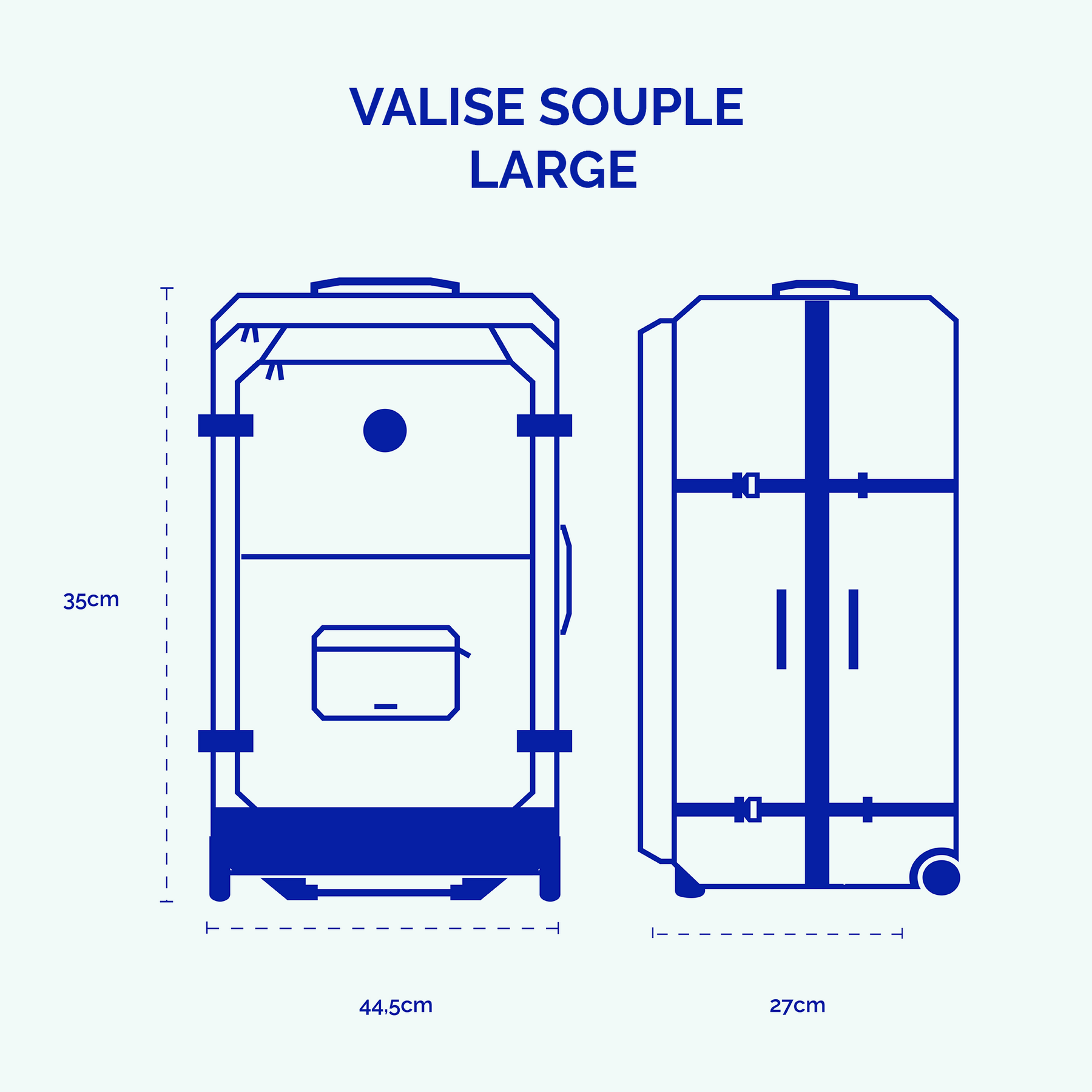 Set de 3 valises Reykjavik - Cabaia - 