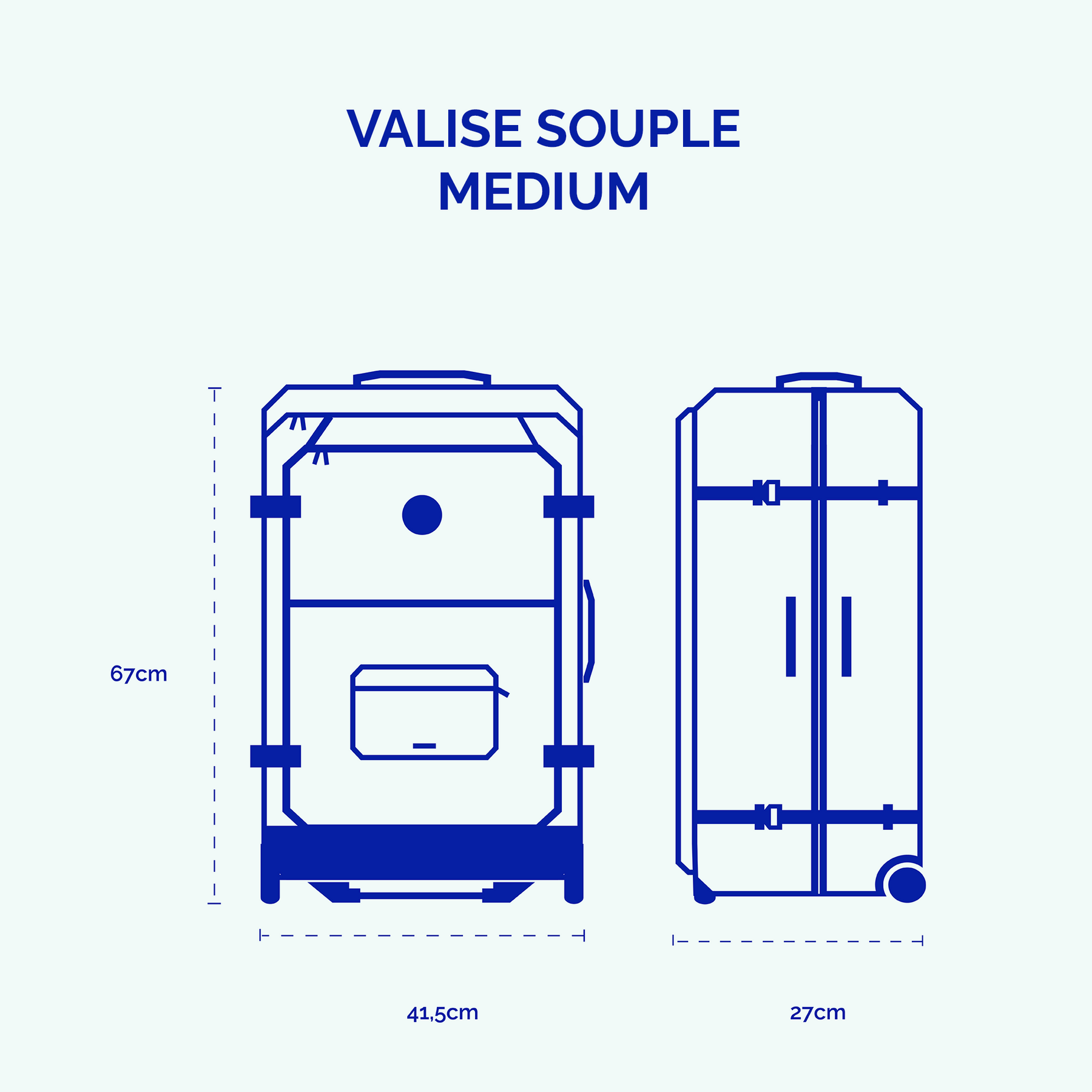 Set de 2 valises Coromandel - Cabaia - 