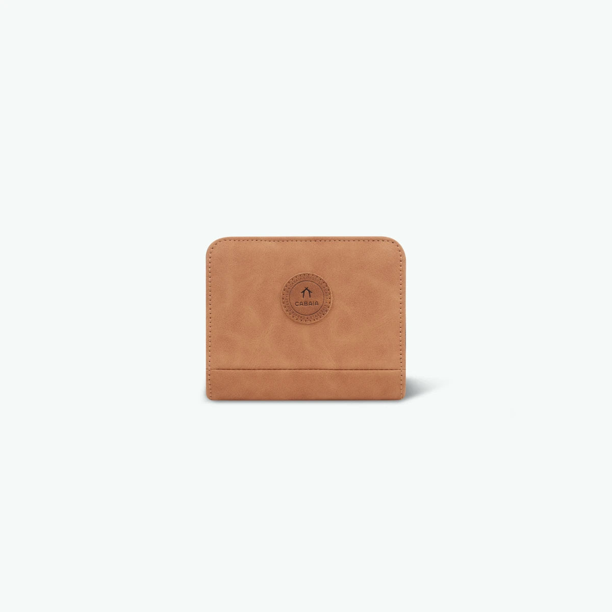 Portefeuille Small Moscou camel - Vue de face