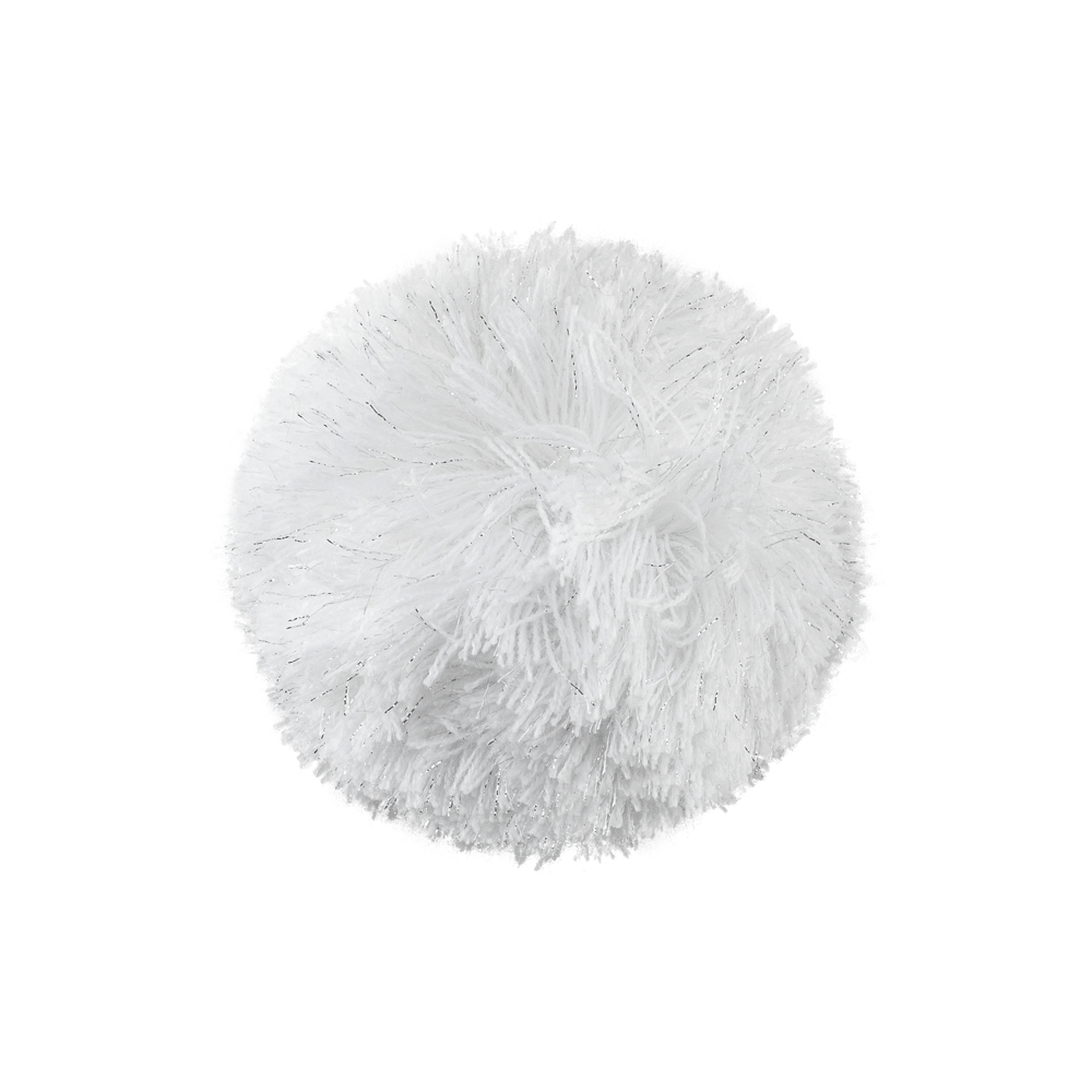 Pompon Silver/White Lurex - Cabaia - 