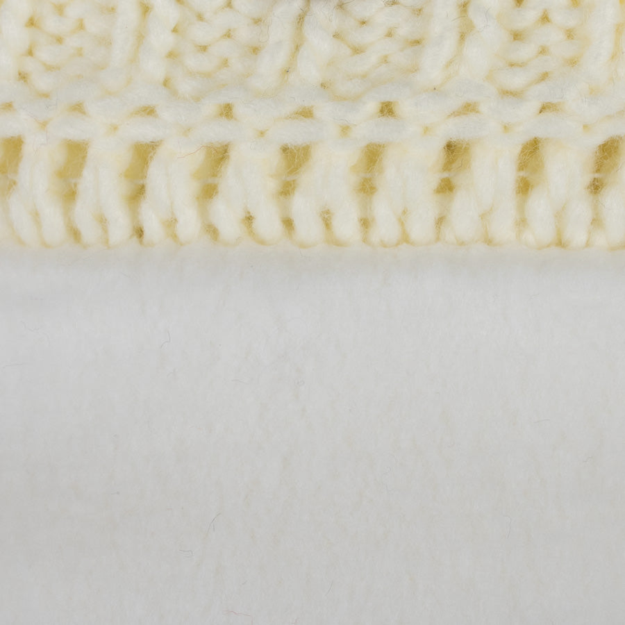 Bonnet Bamboo Cream x Rouge - Polaire - Cabaia - 