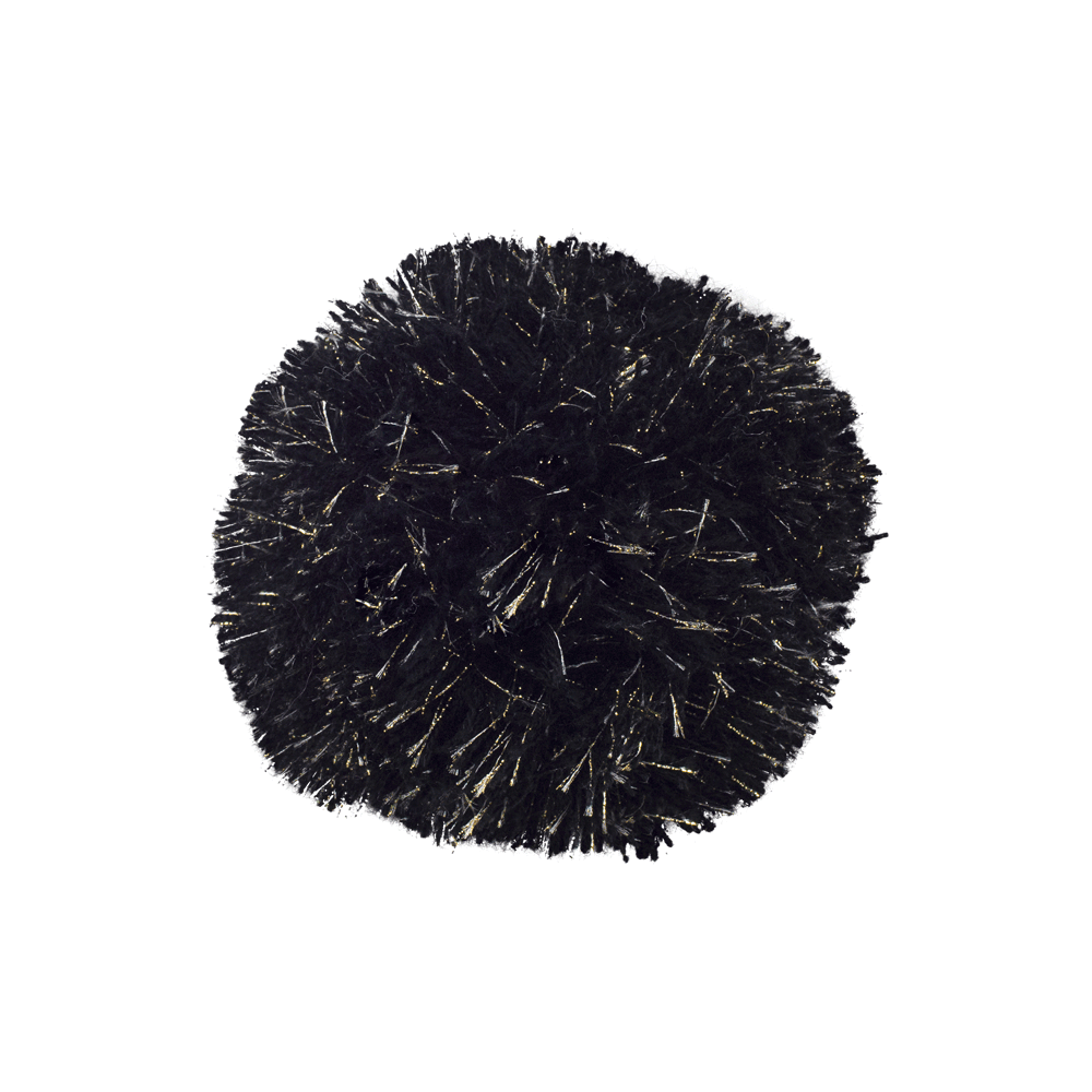 Pompon Gold/Black Lurex - Cabaia - 