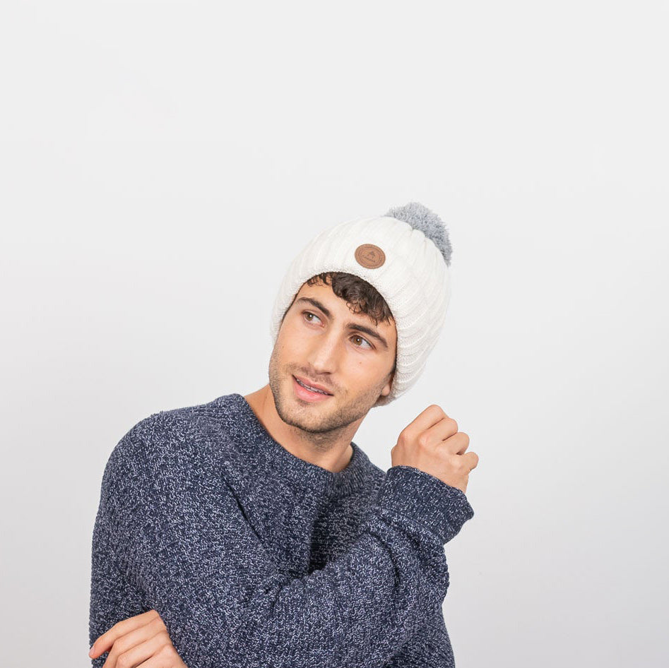 Bonnet Kir Royal Blanc - Polaire - Cabaia - 