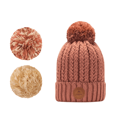 Bonnet Chocolat Chaud Vieux rose - Cabaia