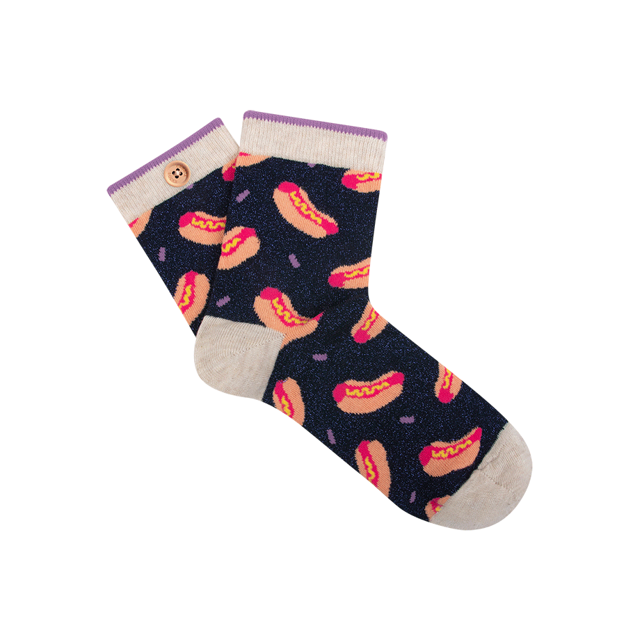 Chaussettes Louise & Jeremi - Navy - Cabaia - 